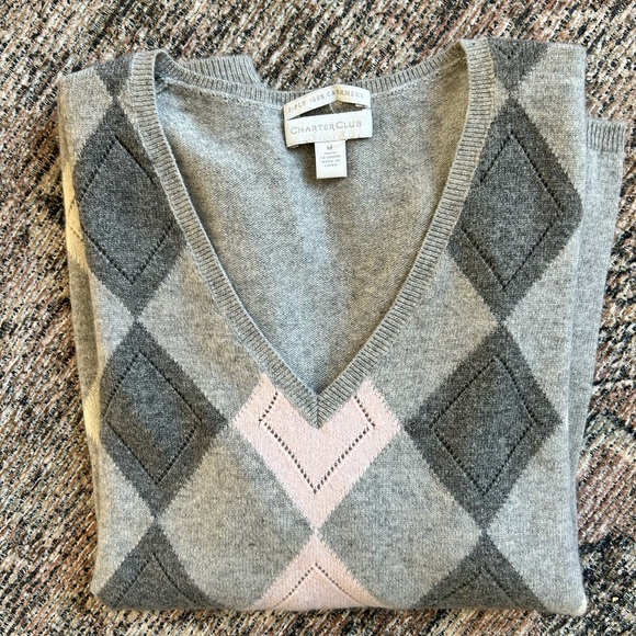 Charter Club Women’s 100% Cashmere Sweater - Picture 1 of 7